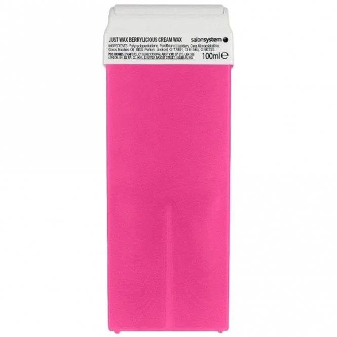 Salon System Just Wax Roller Wax Cartridges Berrylicious 6 x 100ml - Image 2