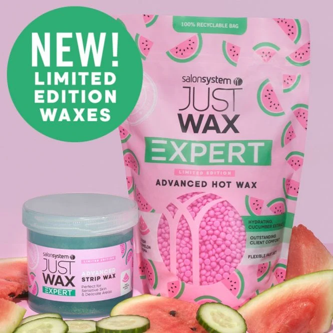 Salon System Limited Edition Just Wax Expert Watermelon Advanced Strip Wax 425g - Image 3