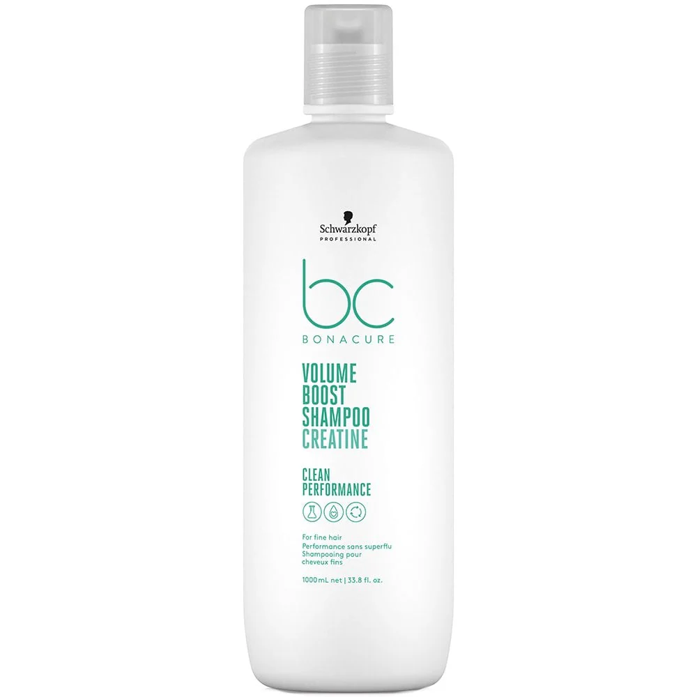 Schwarzkopf Professional BC Bonacure Clean Volume Boost Shampoo & Conditioner Twin 2 x 1000ml - Image 2