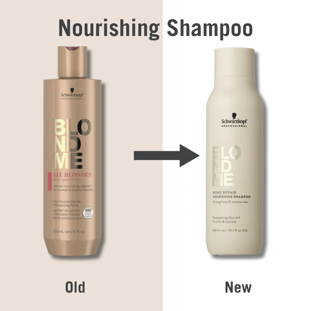 Schwarzkopf Professional BlondMe Bond Repair Nourishing Shampoo 1000ml - Image 2