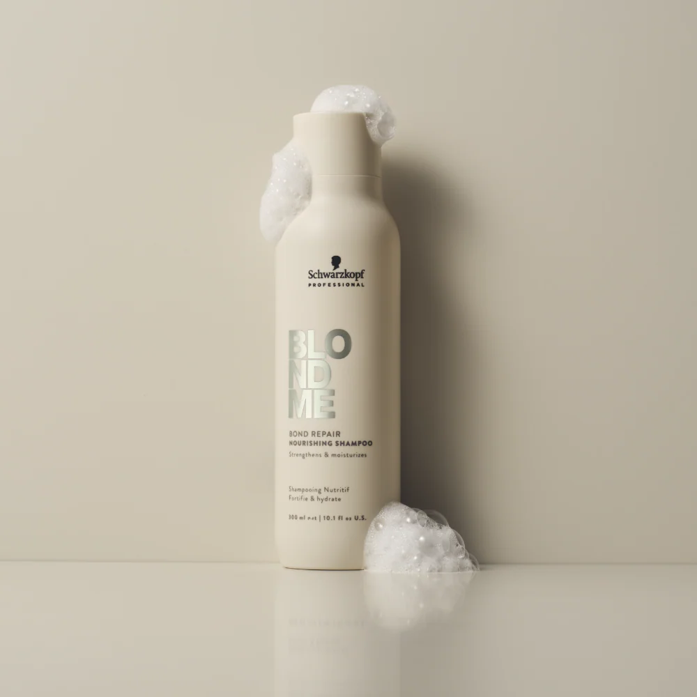 Schwarzkopf Professional BlondMe Bond Repair Nourishing Shampoo 1000ml - Image 9