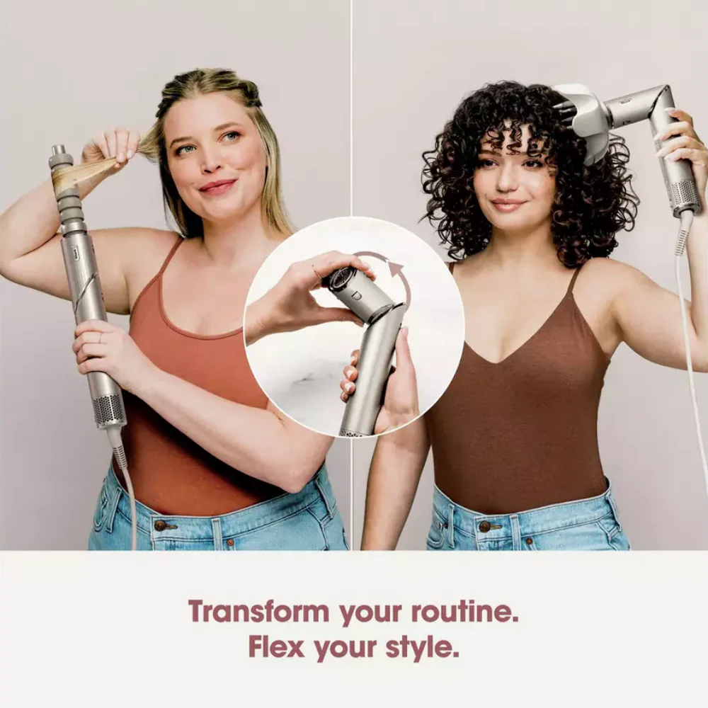 Shark Beauty FlexStyle 5-In-1 Air Styler & Hair Dryer with Storage Case Stone - Image 4