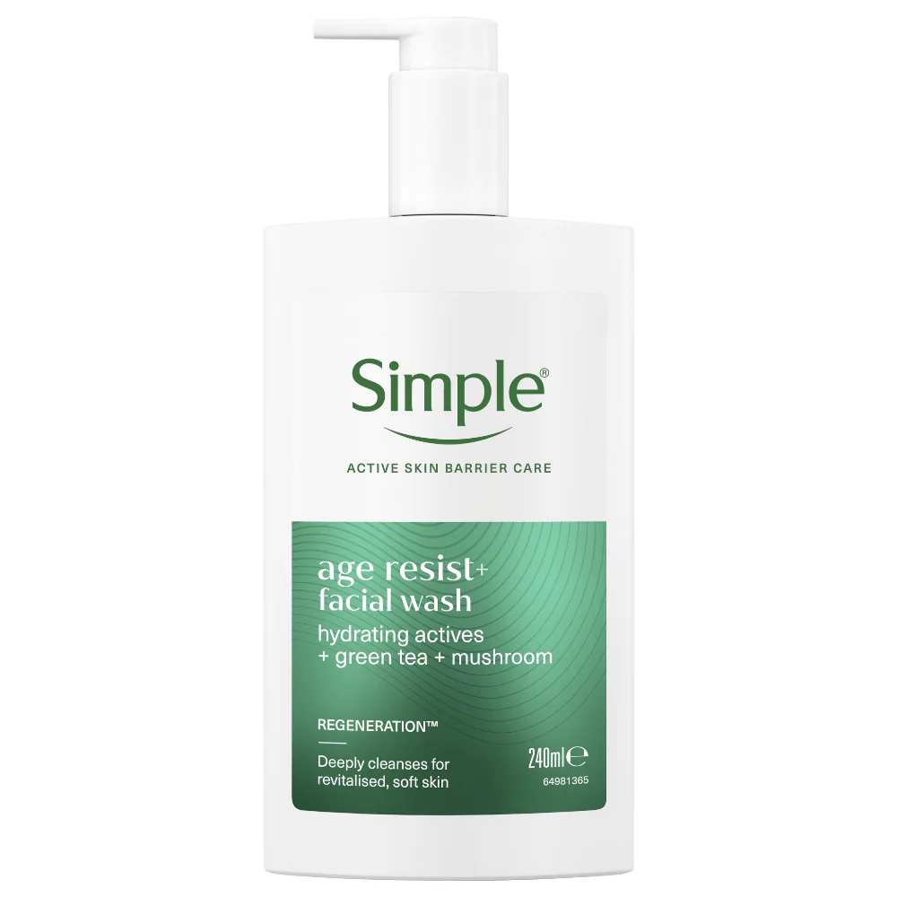 Simple Age Resist+ Facial Cleanser 240ml