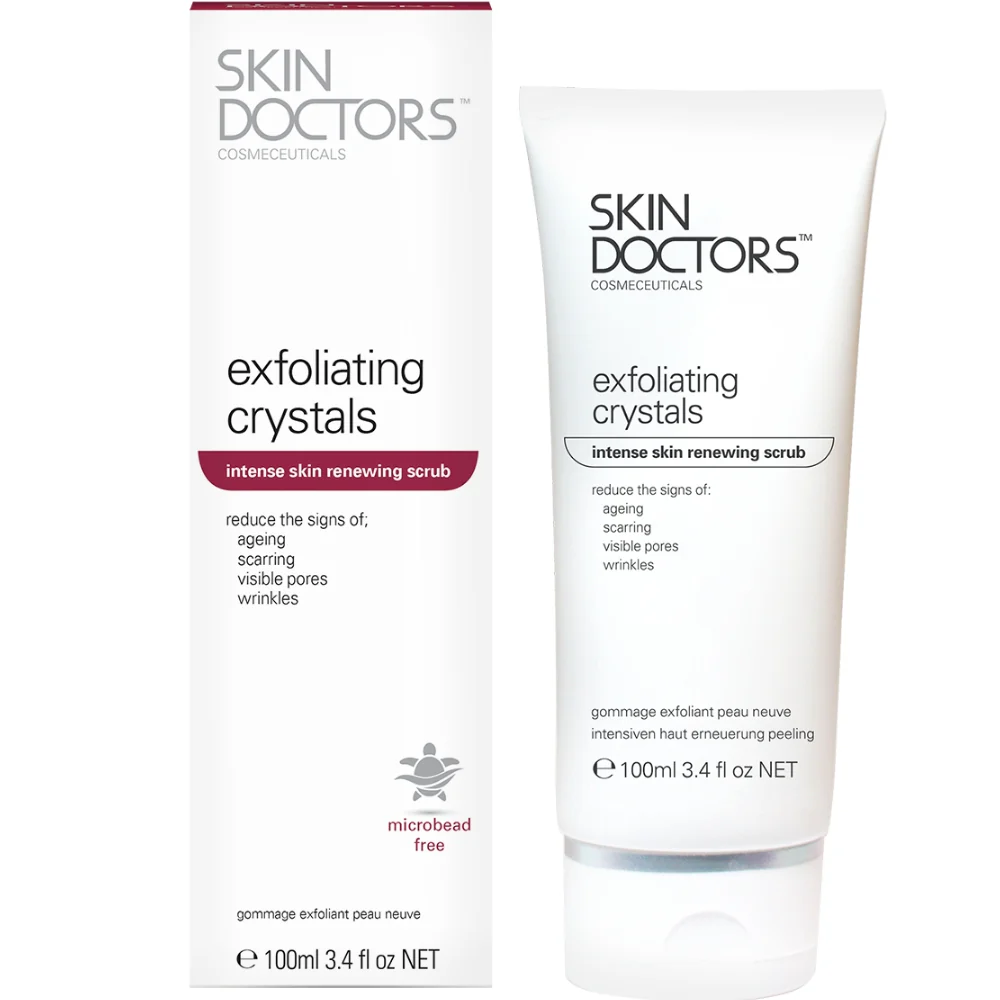 Skin Doctors Exfoliating Crystals Intense Skin Renewing Scrub 100ml