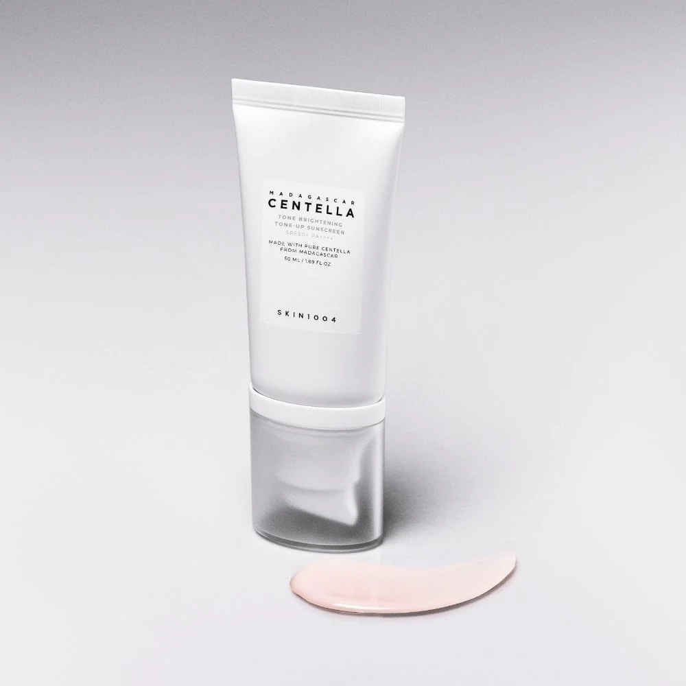 Skin1004 Madagascar Centella Tone Brightening Tone-Up Sunscreen PA++++ SPF50+ 50ml - Image 4