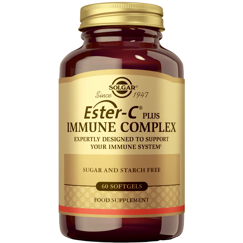 Solgar Ester-C Plus Immune Complex 60 Softgels