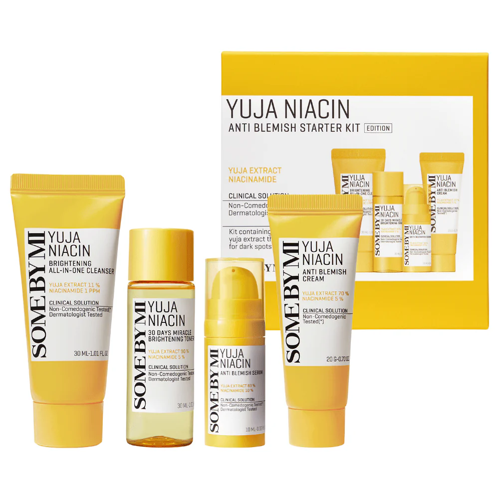 Some By Mi 4 Piece Yuja Anti Blemish Starter Kit