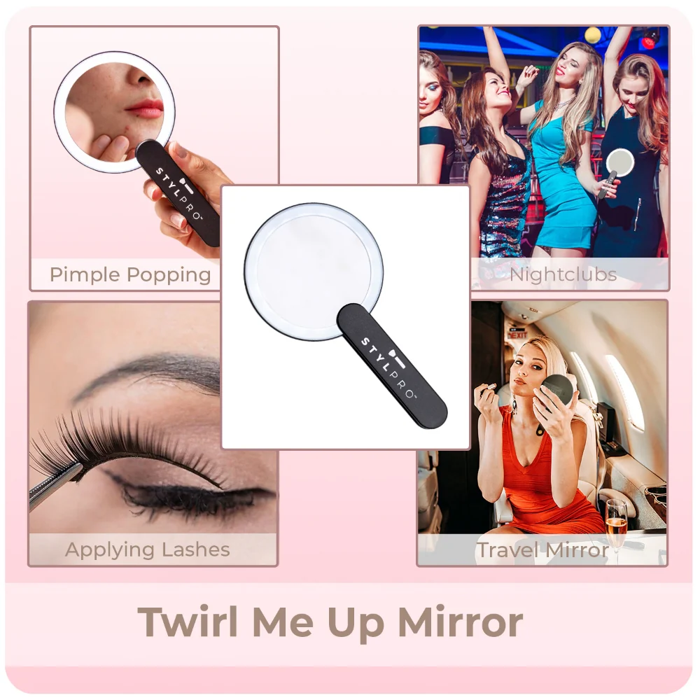 StylPro Twirl Me Up Compact LED Mirror - Image 5