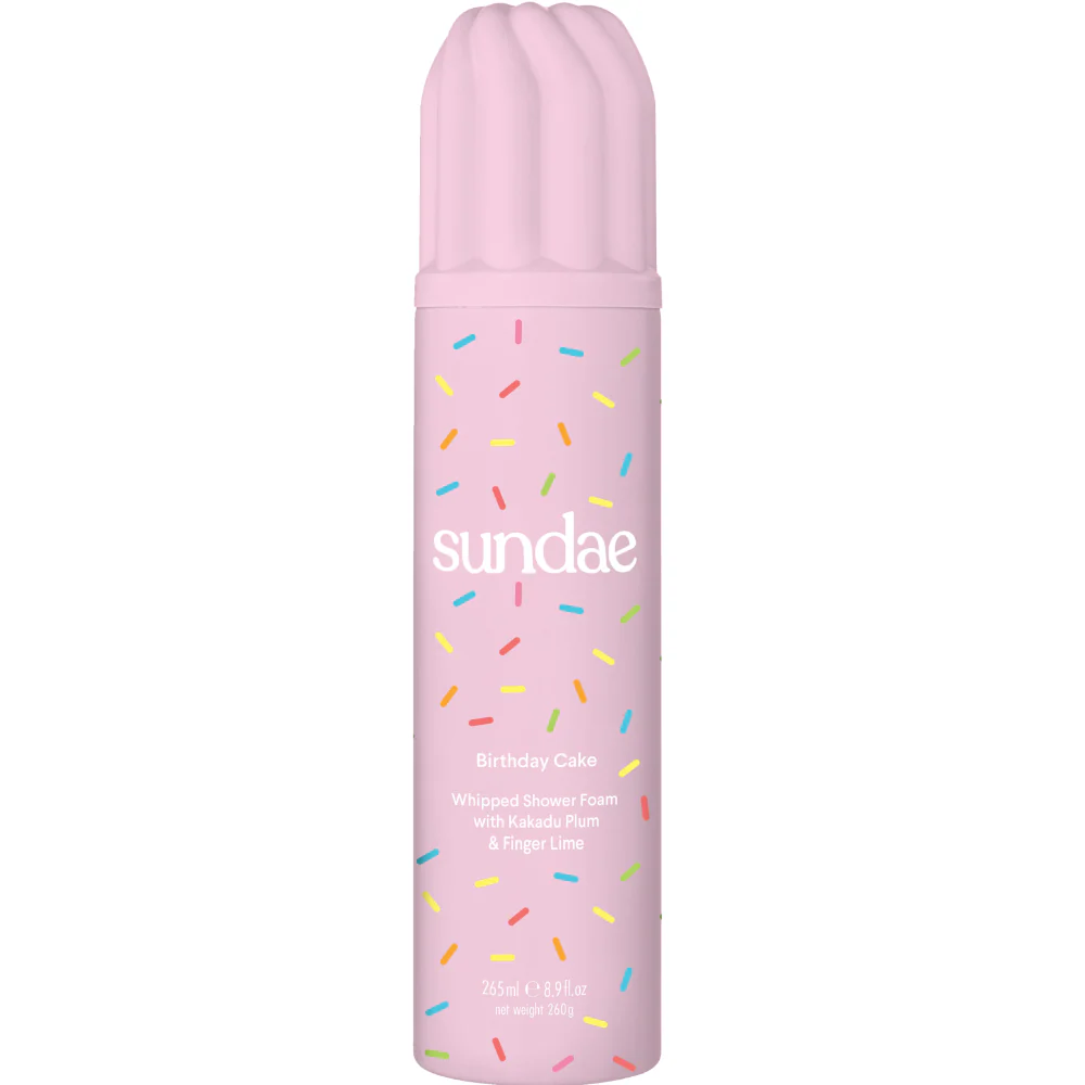 Sundae Whipped Shower Foam Birthday Cake 265ml