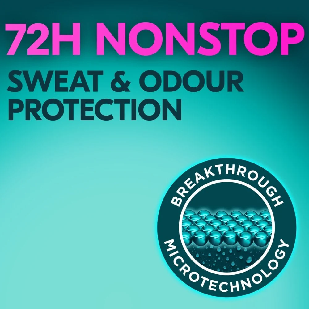 Sure Nonstop Protection 72h Bright Bouquet Anti-Perspirant Deodorant Spray 250ml - Image 3