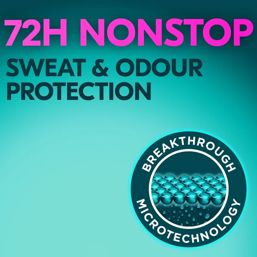 Sure Nonstop Protection 72h Pure Fresh Anti-Perspirant Deodorant Roll-On 50ml - Image 4