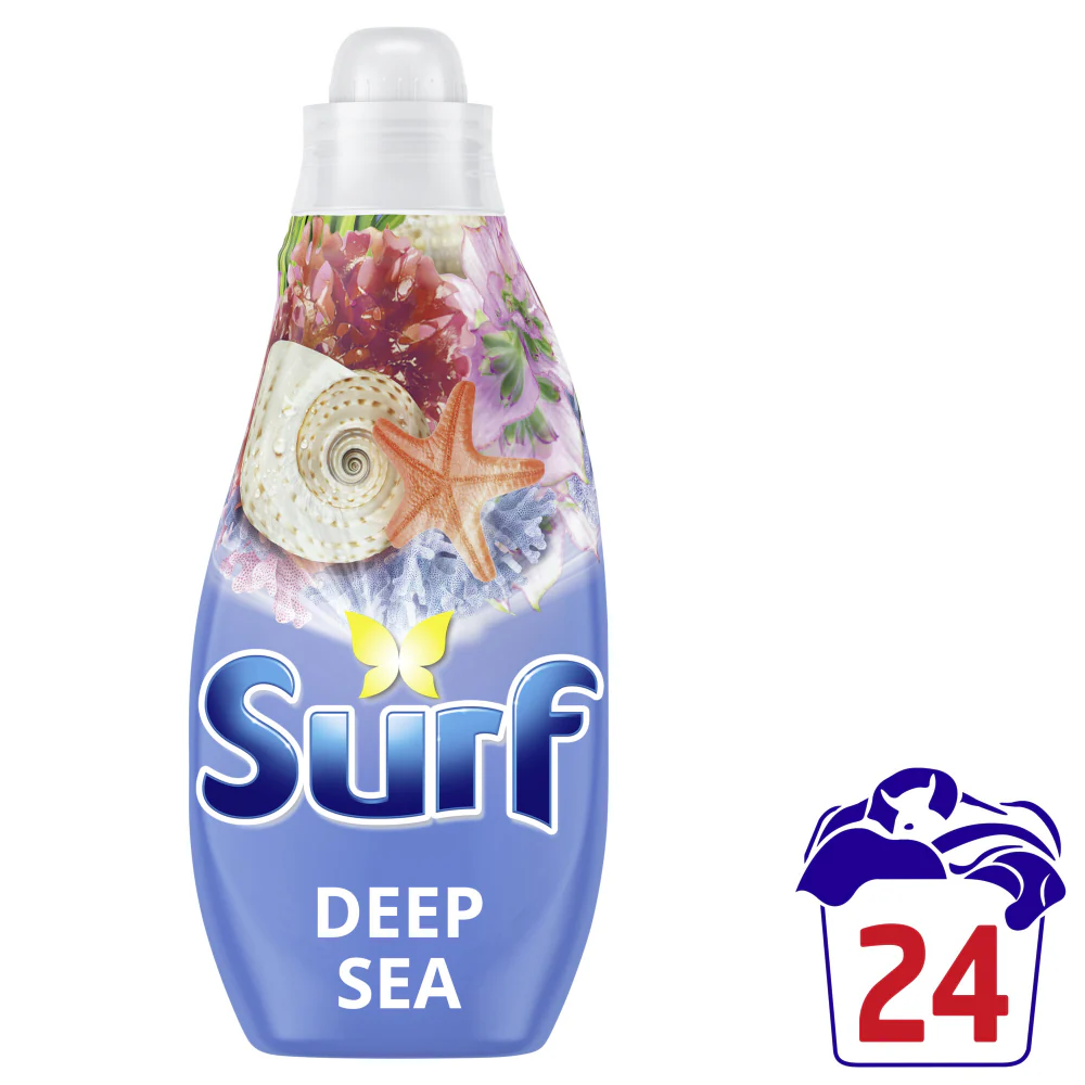 Surf Deep Sea Concentrated Liquid Laundry Washing Detergent 24 Washes 648ml - Image 2