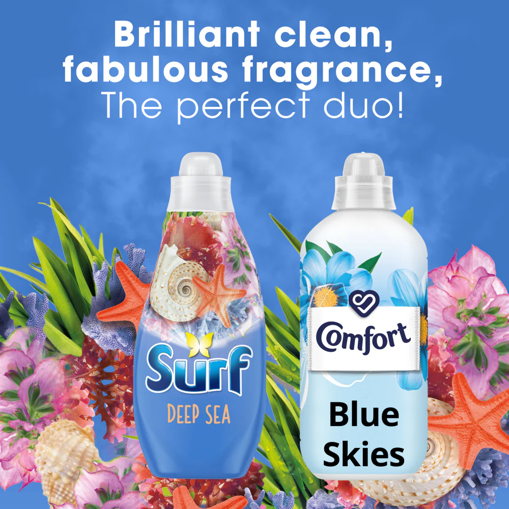 Surf Deep Sea Concentrated Liquid Laundry Washing Detergent 24 Washes 648ml - Image 5