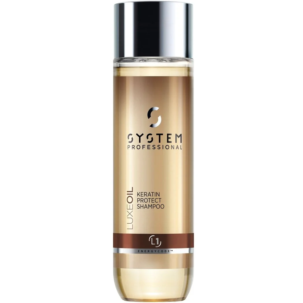System Professional Luxe Oil Keratin Protect Shampoo 250ml & Conditioner 200ml Twin - Image 2