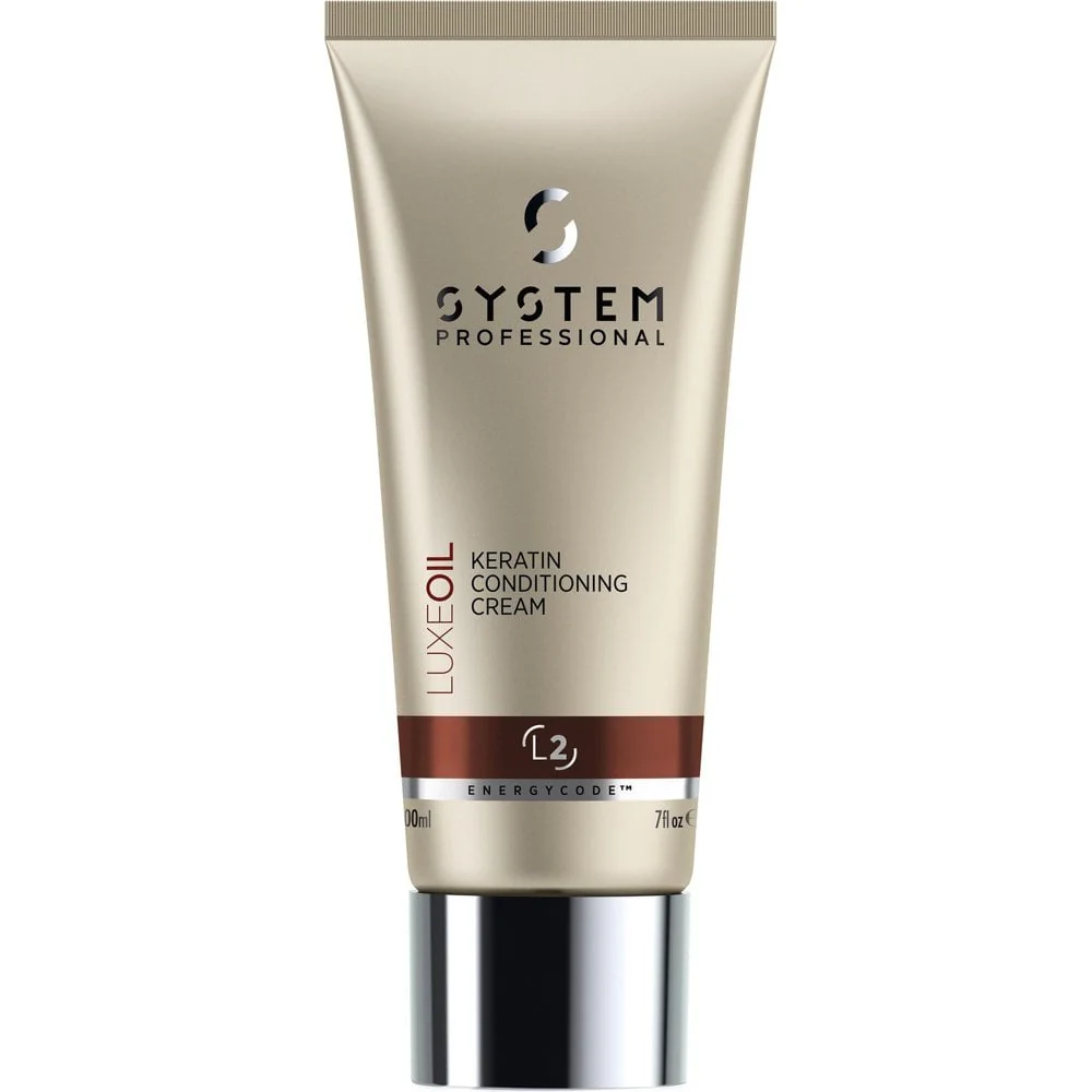 System Professional Luxe Oil Keratin Protect Shampoo 250ml & Conditioner 200ml Twin - Image 3