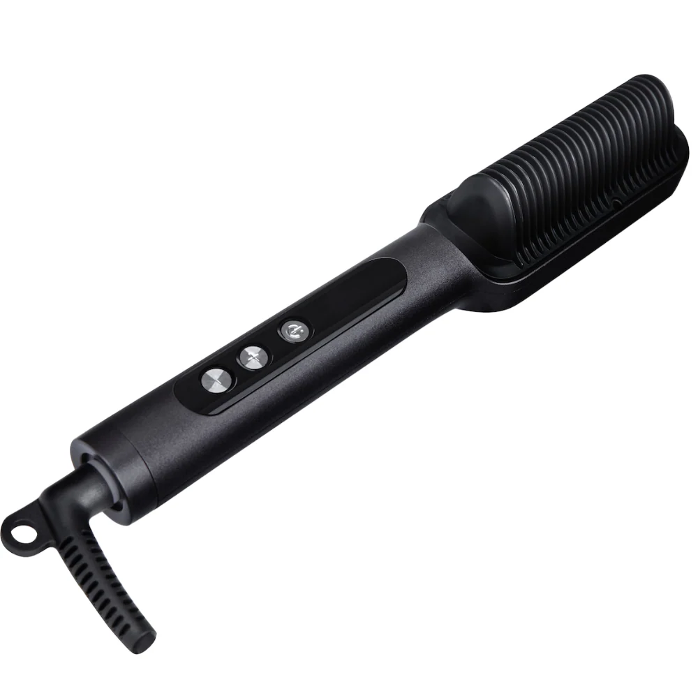TYMO Ring Plus Hair Straightening Comb Grey
