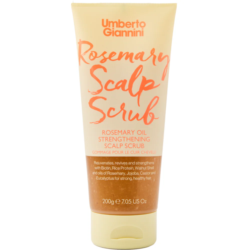 Umberto Giannini Strong Curls Rosemary Oil Strengthening Scalp Scrub 200ml