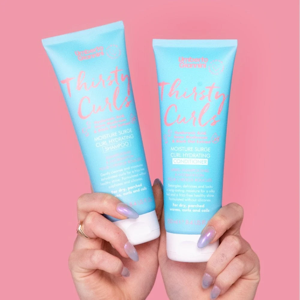 Umberto Giannini Thirsty Curls Curl Hydrating Shampoo 250ml - Image 4