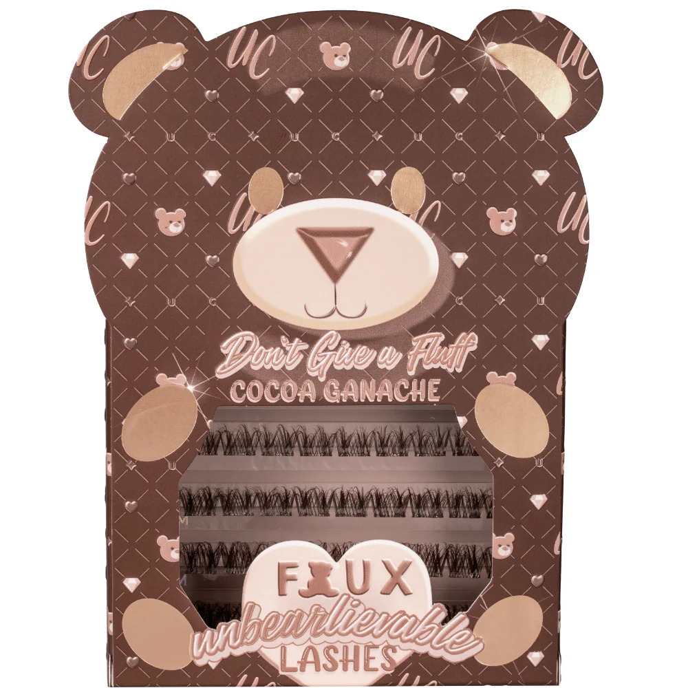 Unicorn Cosmetics Don't Give A Fluff Unbearlievable DIY Individual Lash Clusters Cocoa Ganache