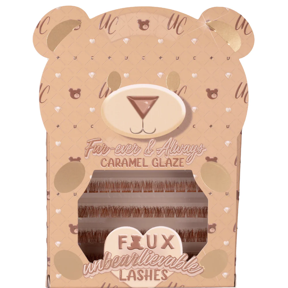 Unicorn Cosmetics Fur-Ever & Always Unbearlievable DIY Individual Lash Clusters Caramel Glaze