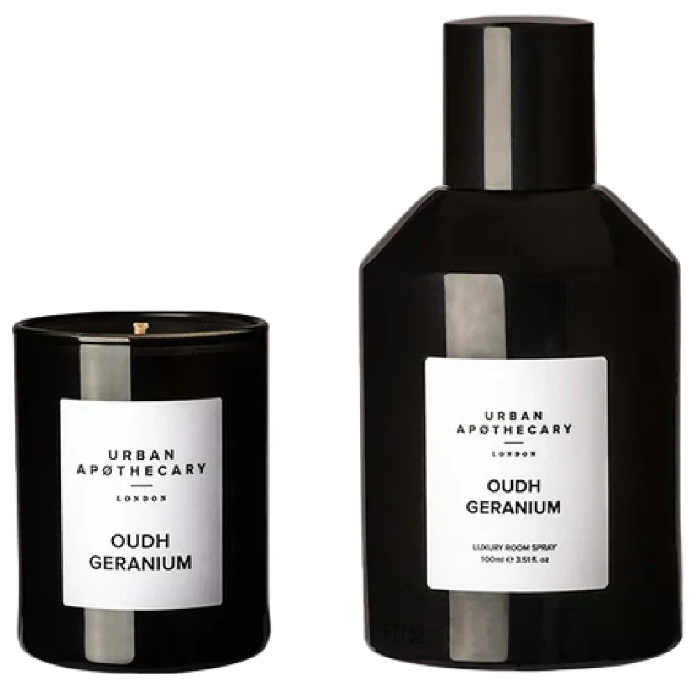 Urban Apothecary Oudh Geranium Home Fragrance Discovery Duo - Image 2