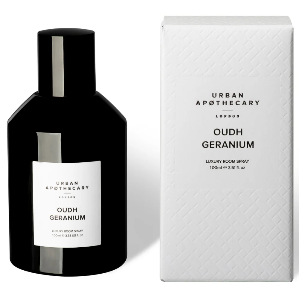 Urban Apothecary Oudh Geranium Signature Room Spray 100ml - Image 2