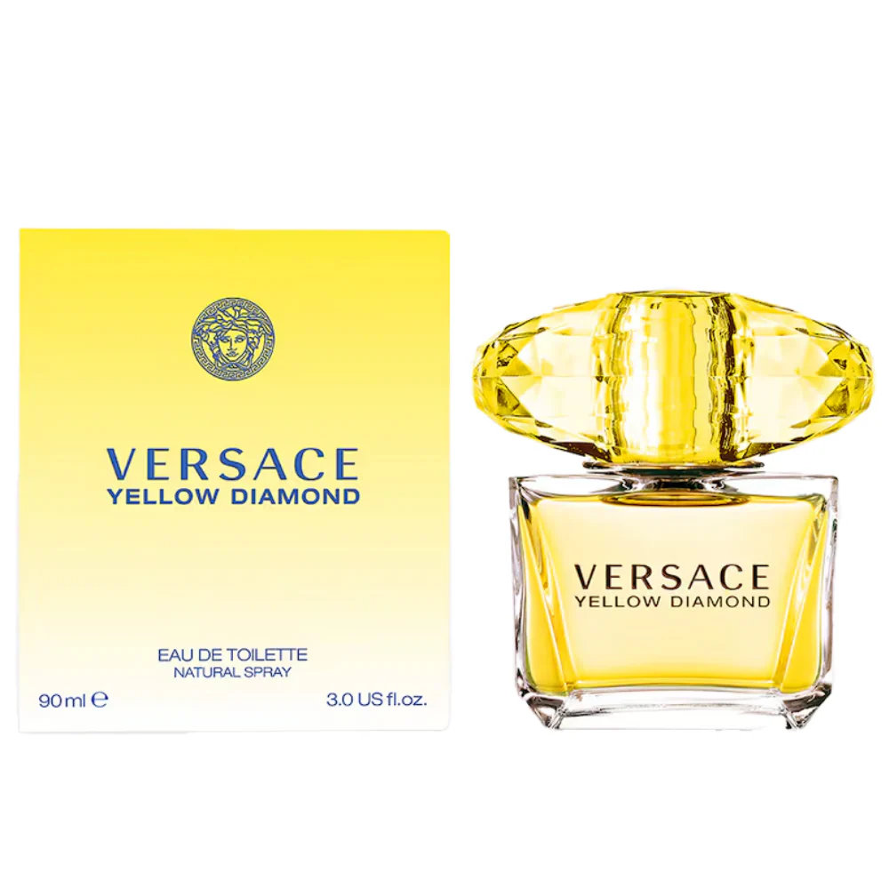 Versace Yellow Diamond Eau De Toilette 90ml - Image 2