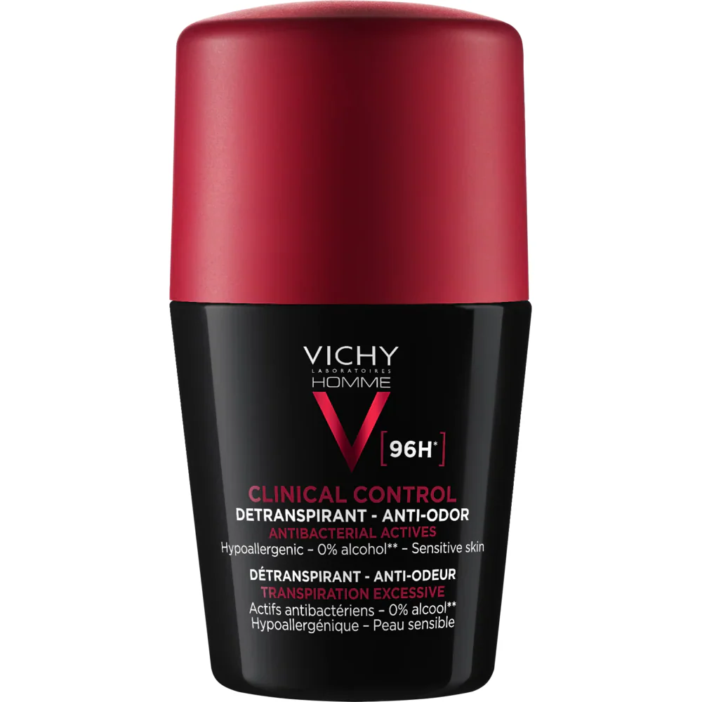 Vichy Homme 96h Anti-Perspirant Deodorant Roll-On 50ml