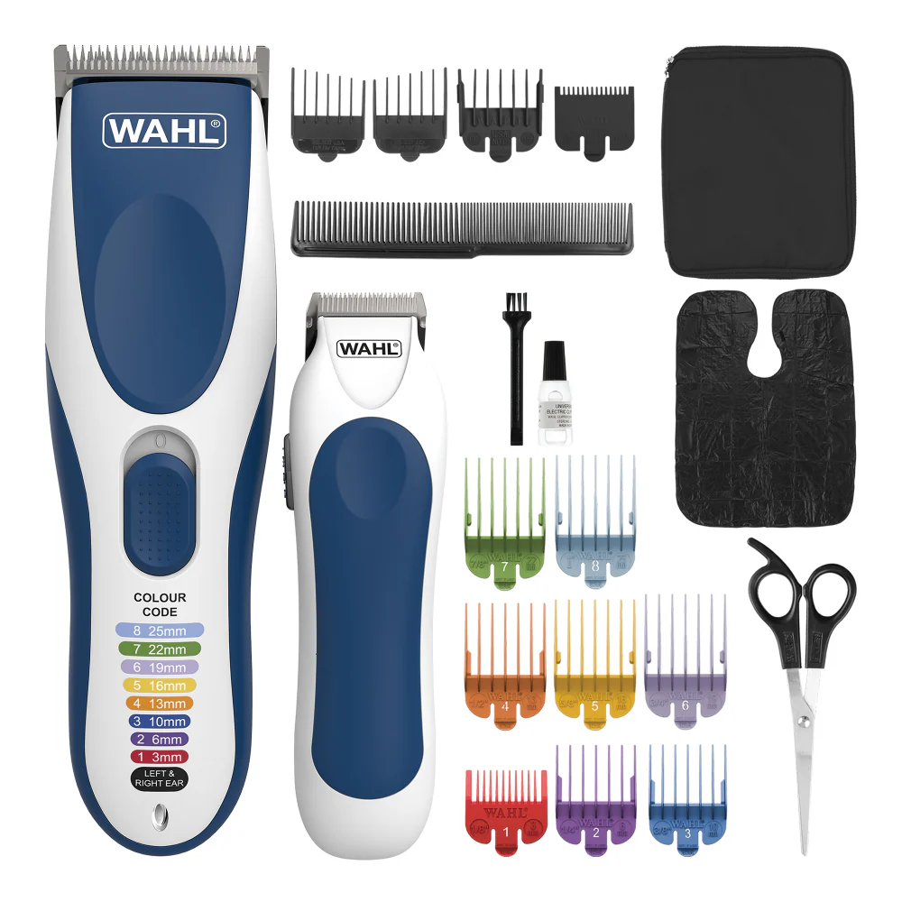 Wahl Colour Pro Cordless Combi Hair Clipper Kit