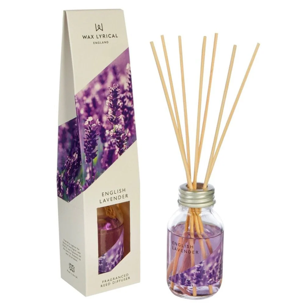 Wax Lyrical English Lavender Scented Reed Diffuser 100ml - Image 2