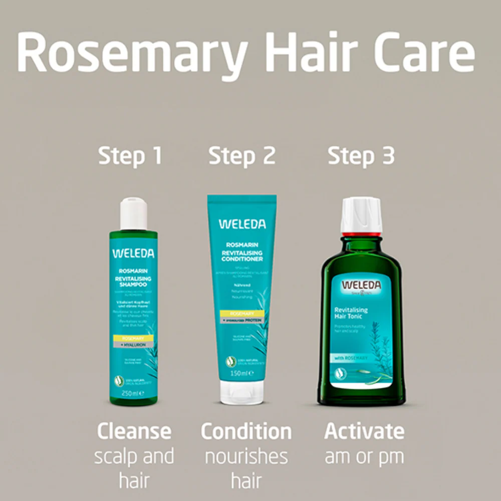 Weleda Rosemary Revitalising Conditioner 150ml - Image 3