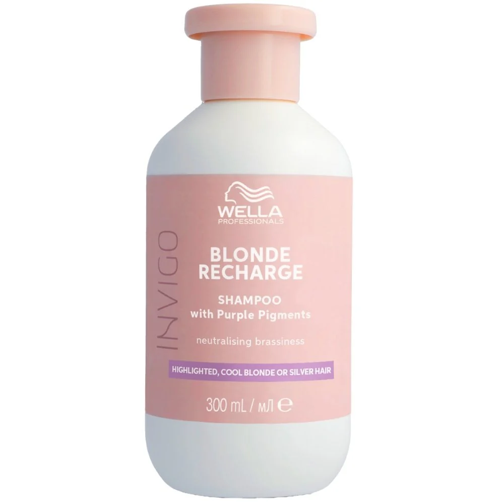 Wella Professionals Invigo Blonde Recharge Colour Refreshing Shampoo 300ml