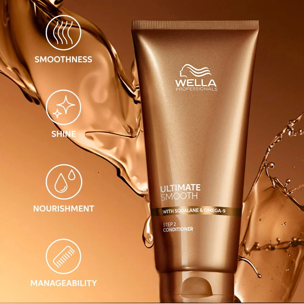 Wella Professionals Ultimate Smooth Conditioner 200ml - Image 3