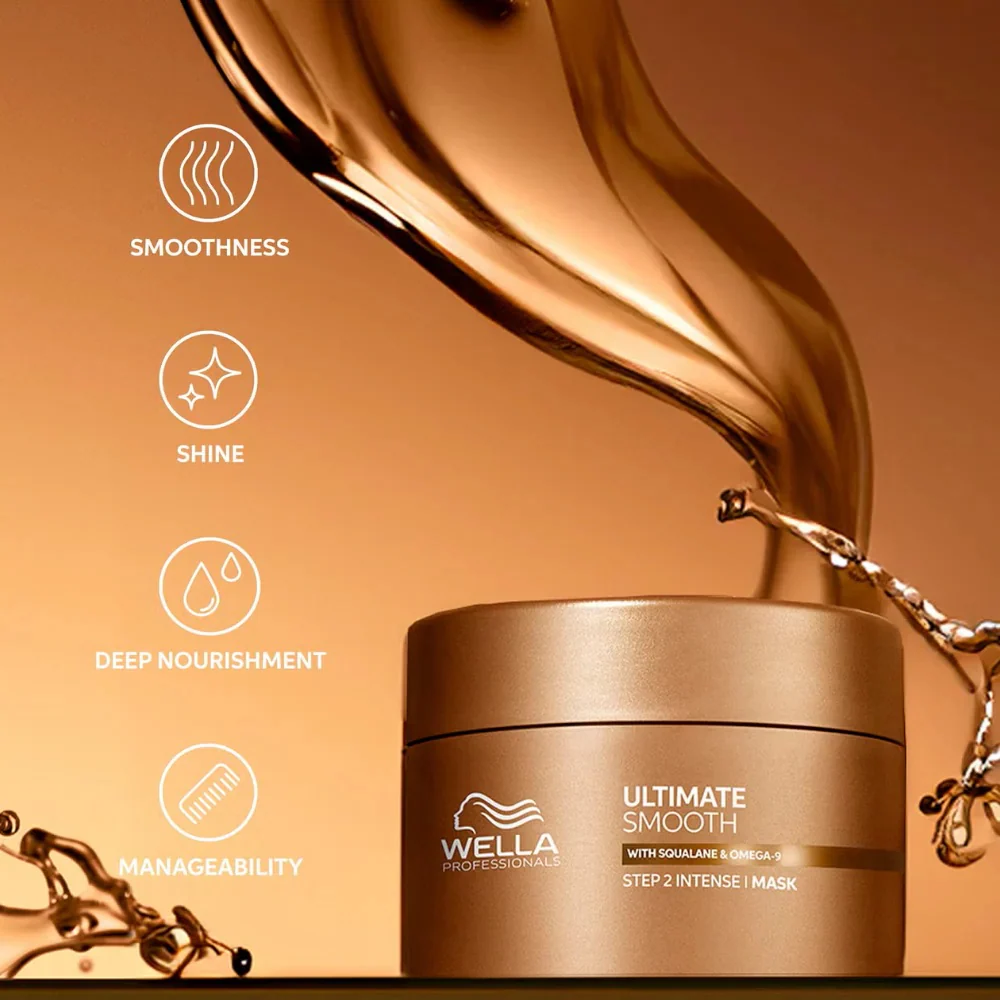 Wella Professionals Ultimate Smooth Hair Mask 150ml - Image 3