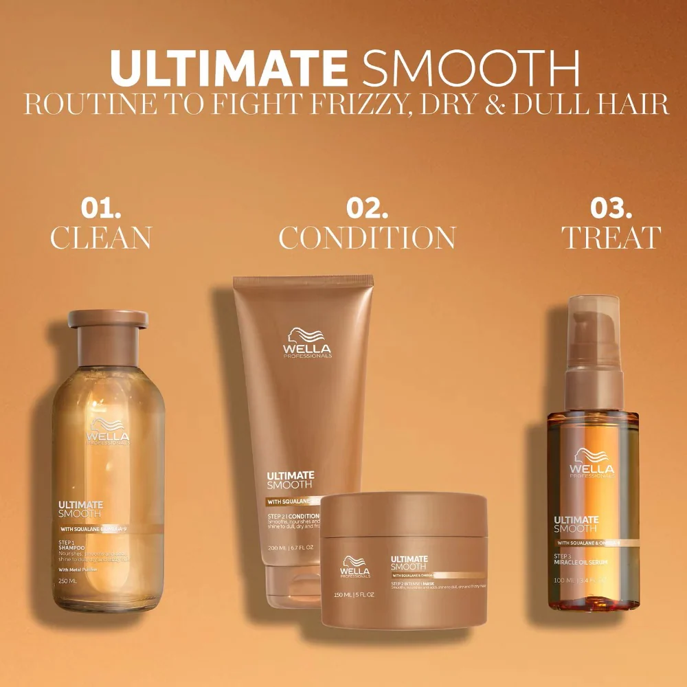 Wella Professionals Ultimate Smooth Hair Mask 150ml - Image 5