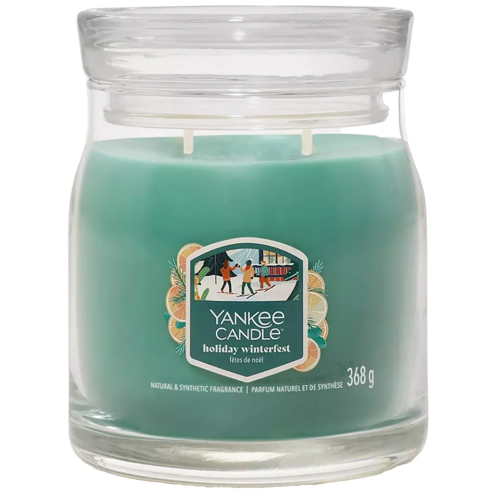 Yankee Candle Holiday Winterfest Medium Signature Jar Candle