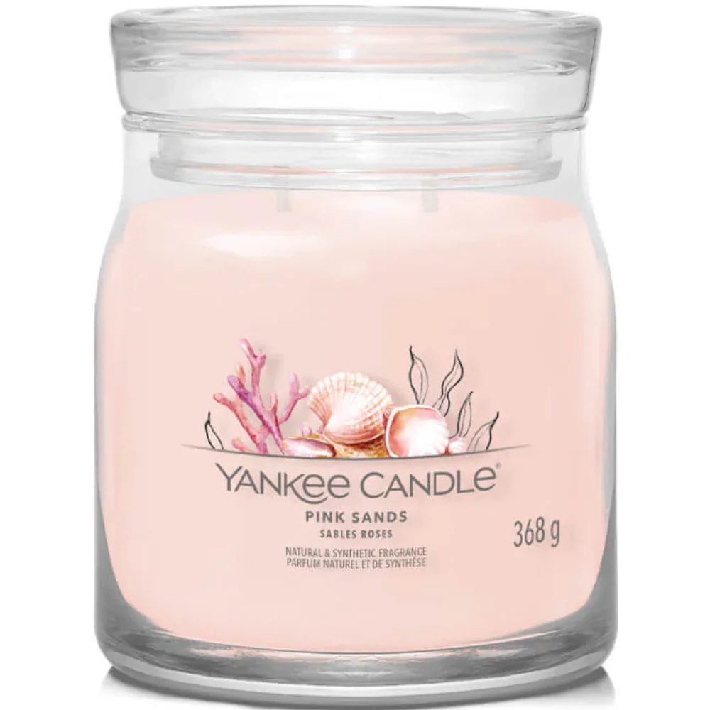 Yankee Candle Pink Sands Medium Signature Jar Candle