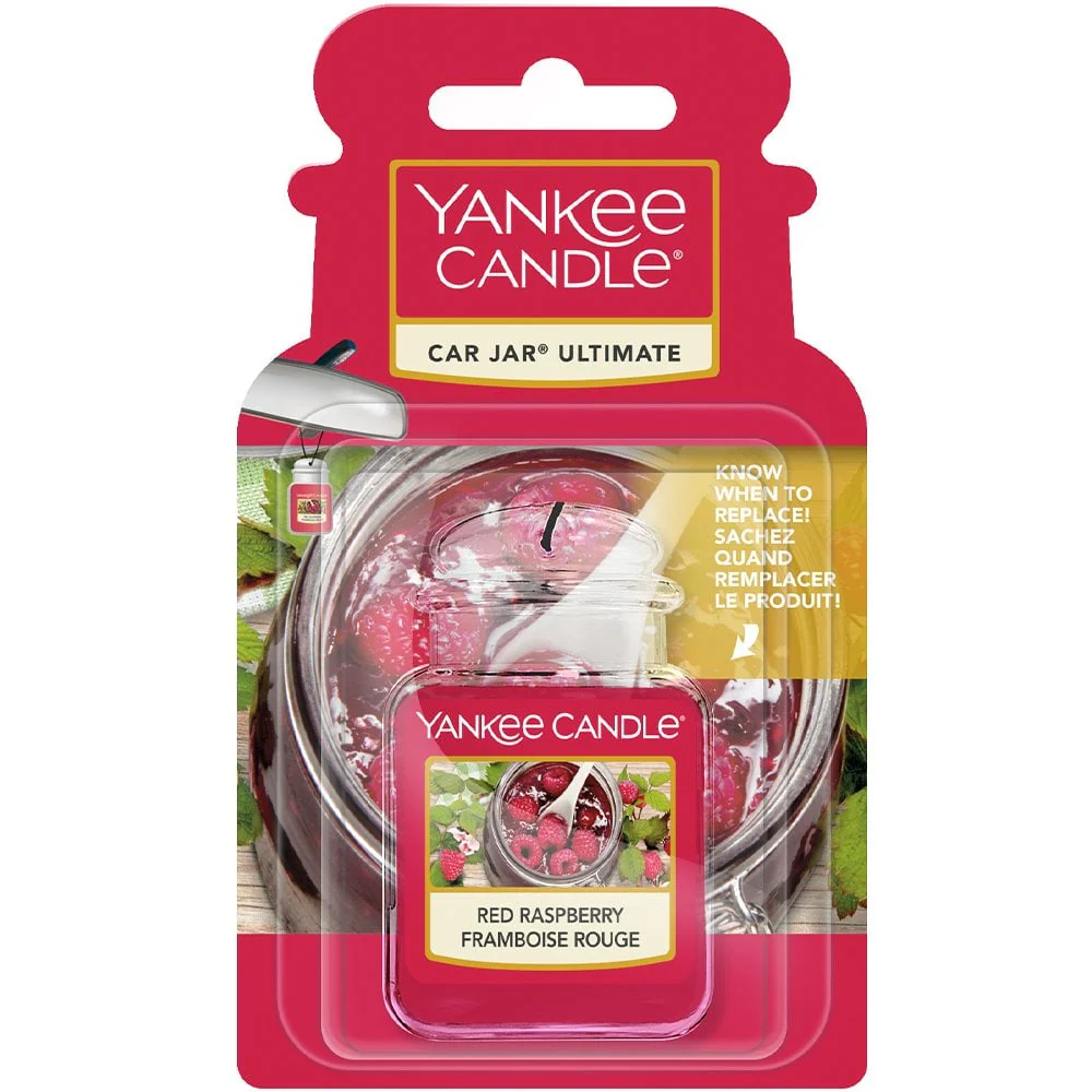 Yankee Candle Red Raspberry Ultimate Car Jar Air Freshener