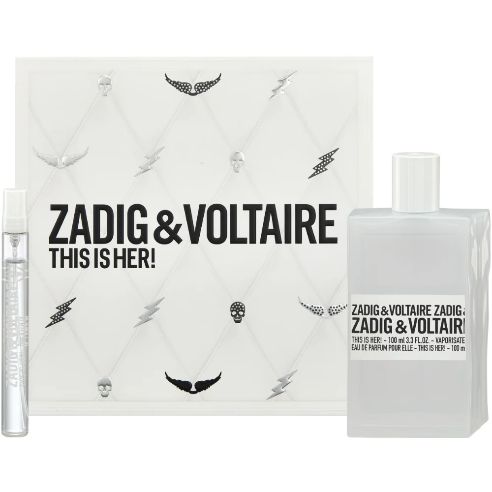 Zadig & Voltaire This Is Her! Eau De Parfum Gift Set 100ml
